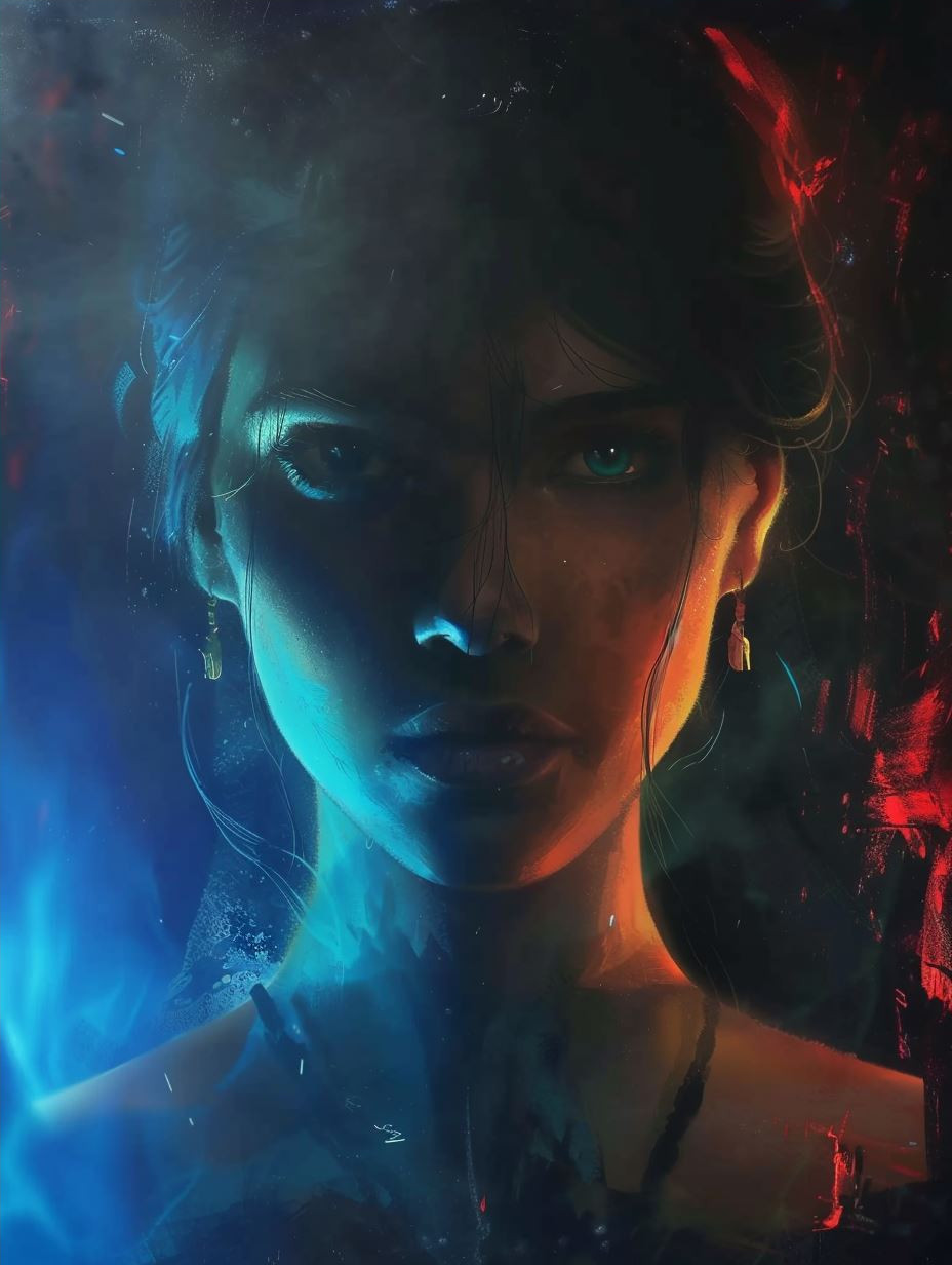 Neon Ethereal Portrait Studies - Image 4