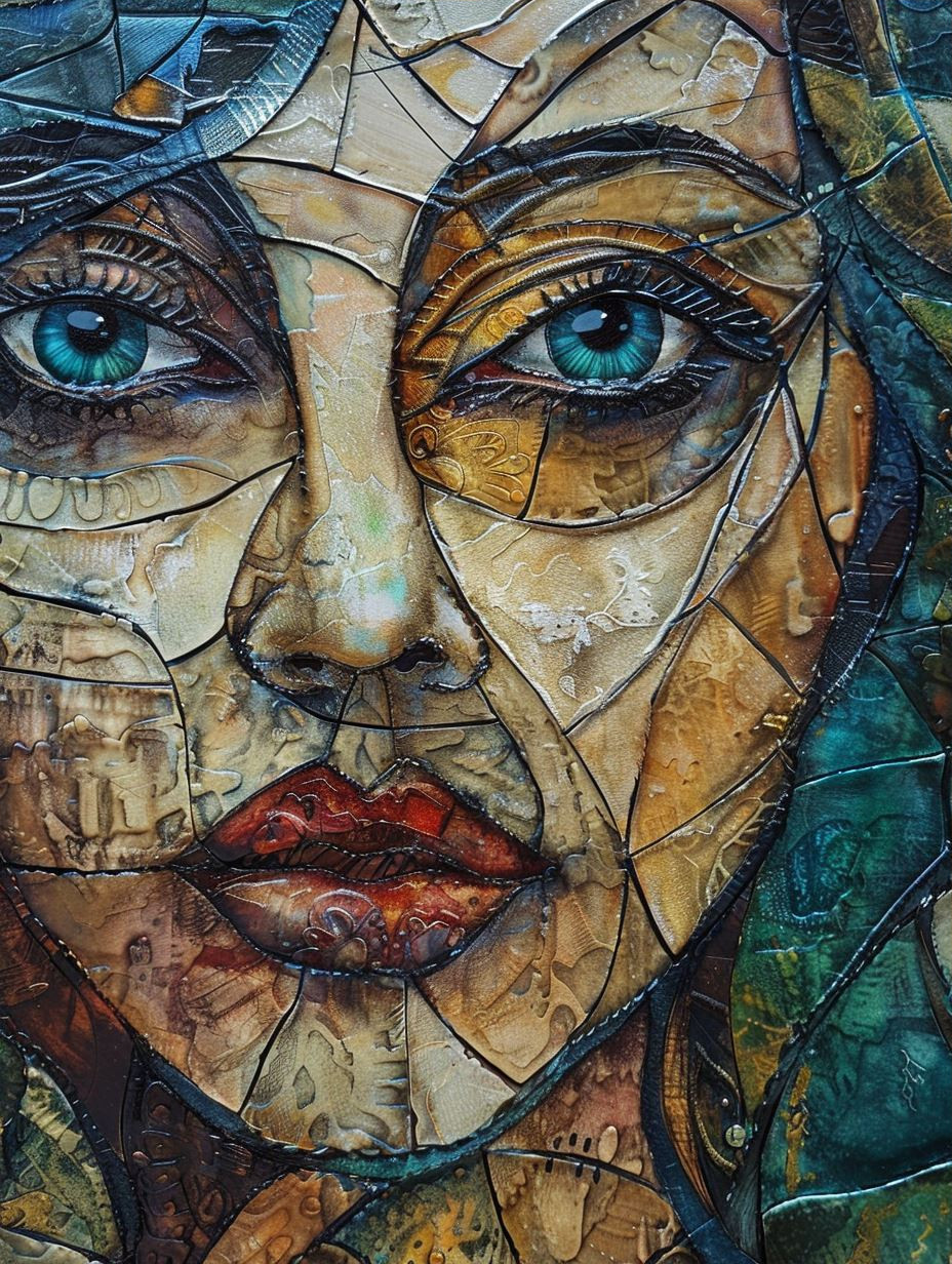 Fragmented Soul Geometric Portraits - Image 3