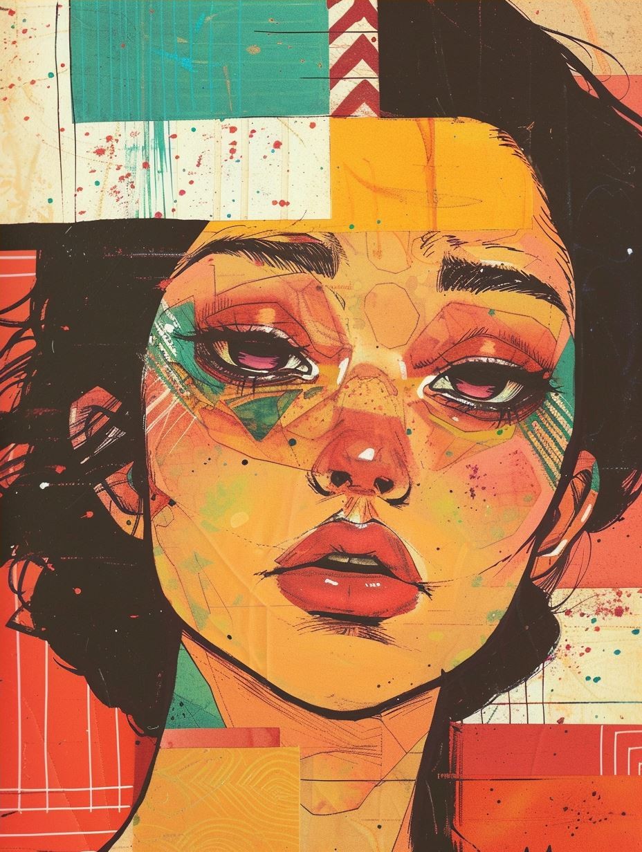 Urban Grunge Portrait Art - Image 4