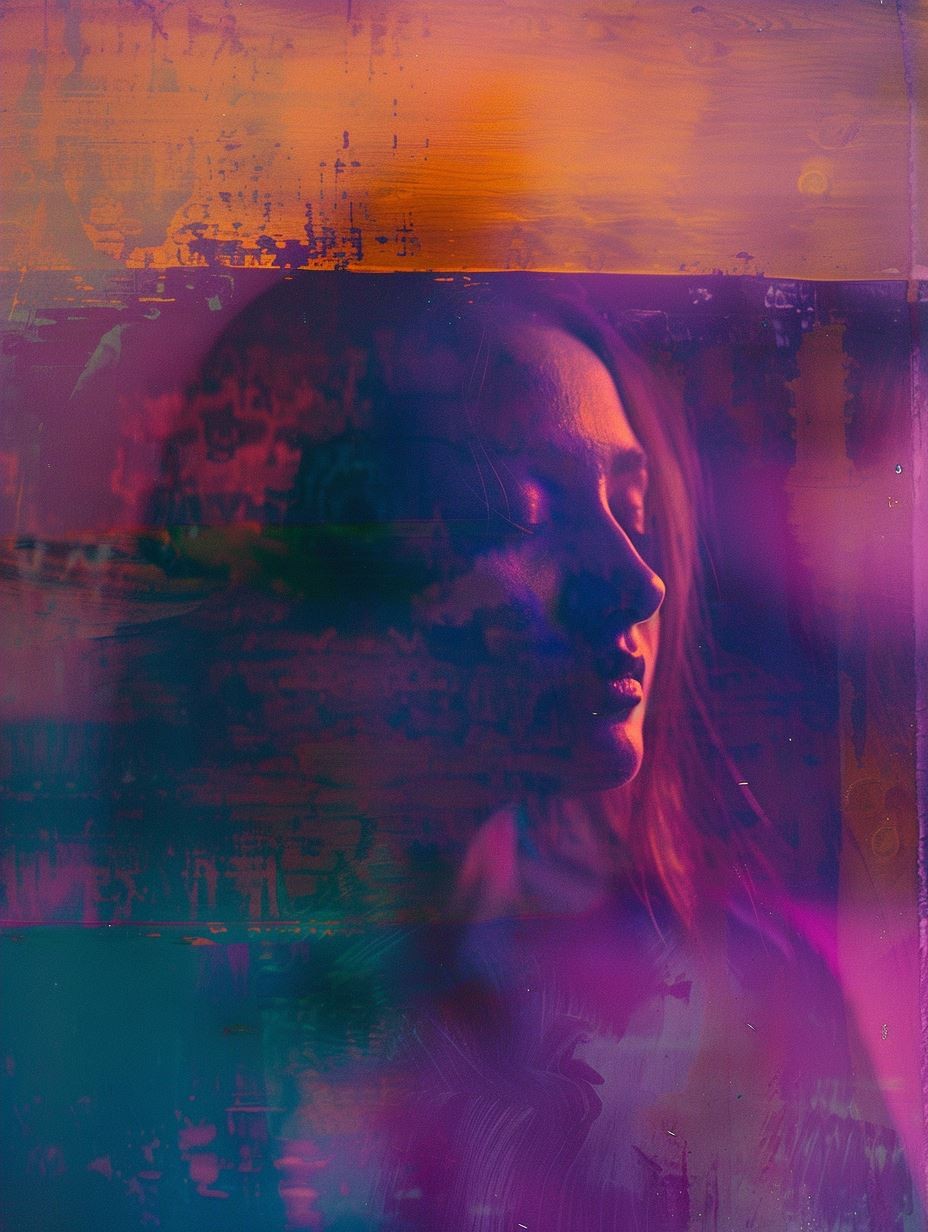 Neon Dream Double Exposure - Image 4