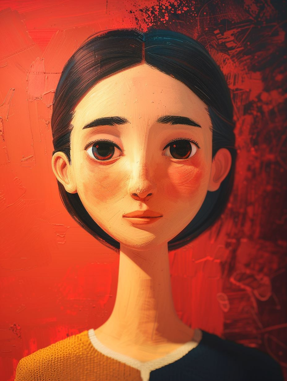 Crimson Dreams of Silent Grace - Image 1