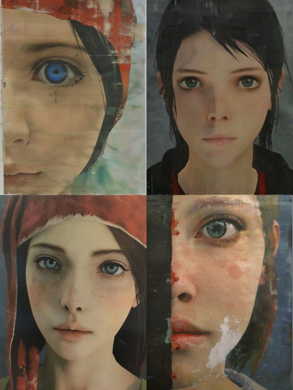 Fragmented Gaze of Azure