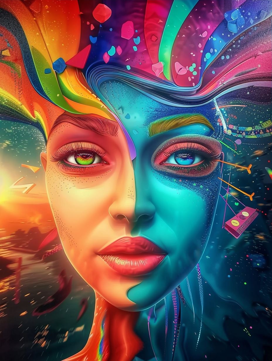 Prismatic Visions of the Feminine Soul - Image 3
