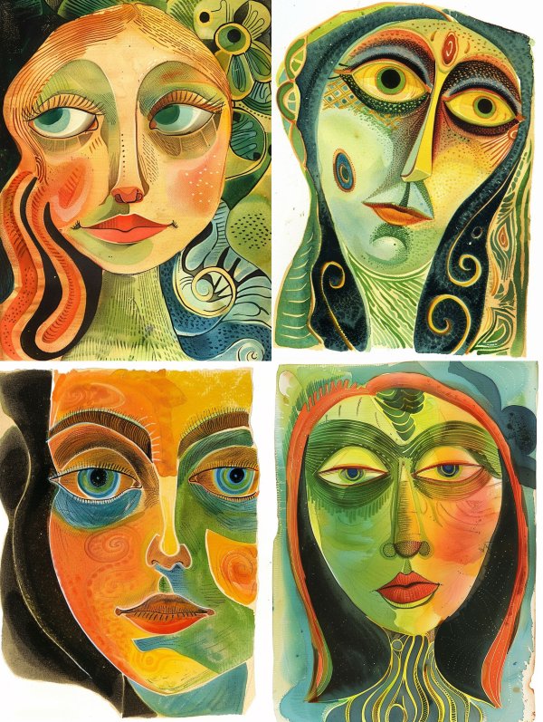 Vibrant Visions of the Feminine Spirit