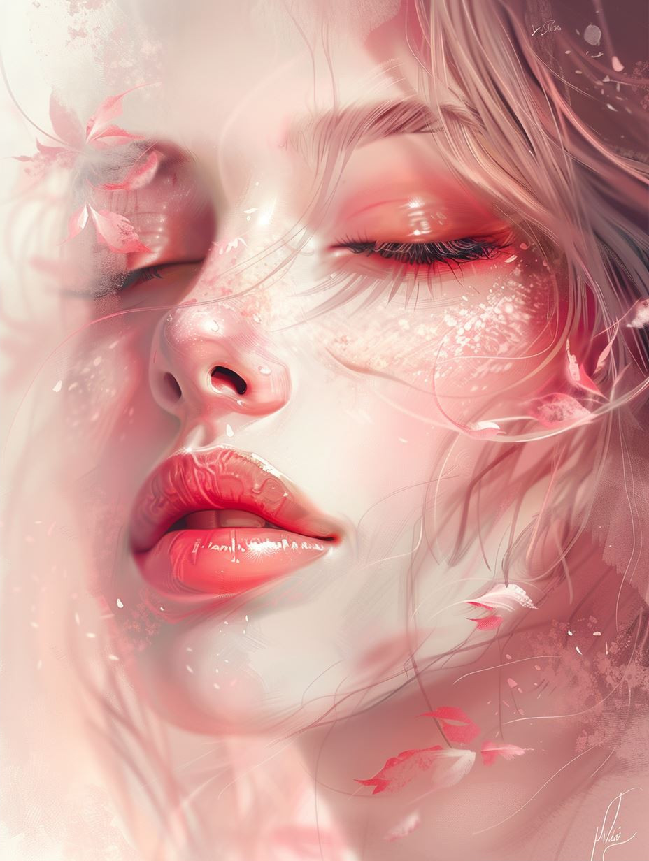 Ethereal Dream of Soft Petals - Image 2