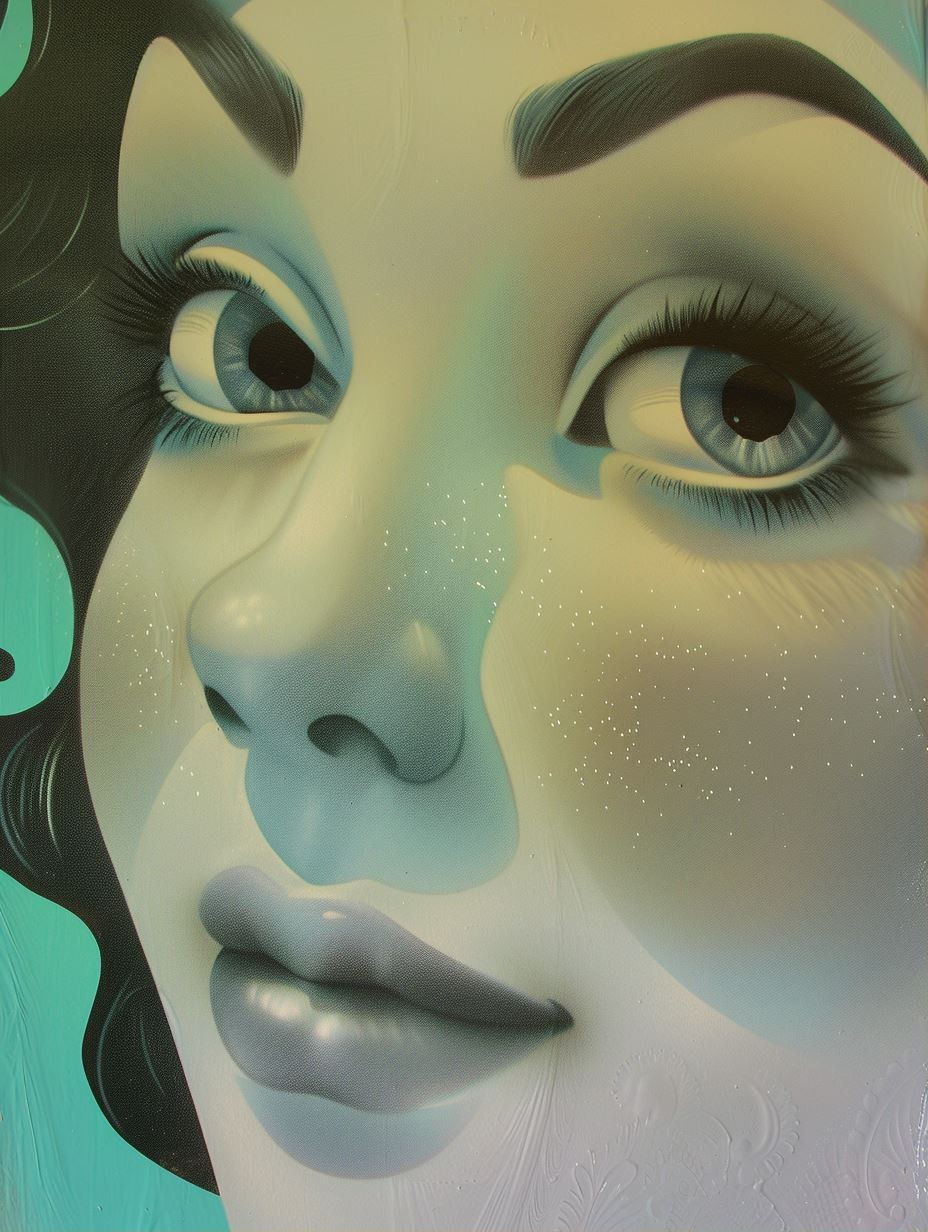 Ethereal Pastel Gaze - Image 1