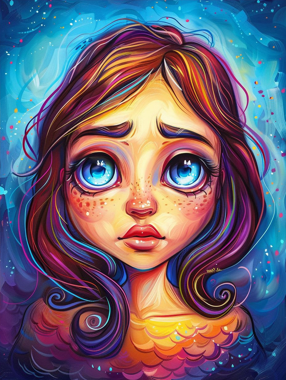 Ethereal Dreamy Digital Portraits - Image 4