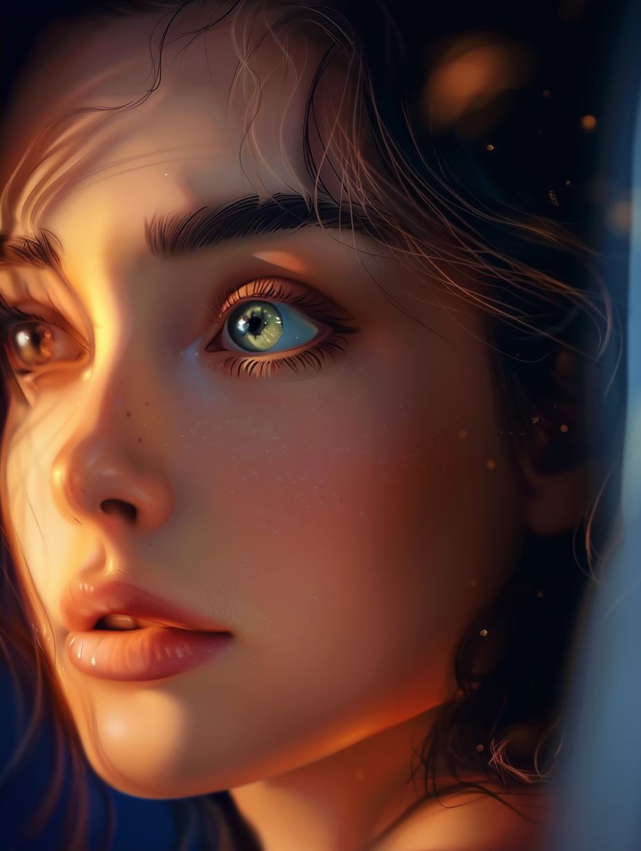 Golden Hour Glow: Ethereal Portraits - Image 2