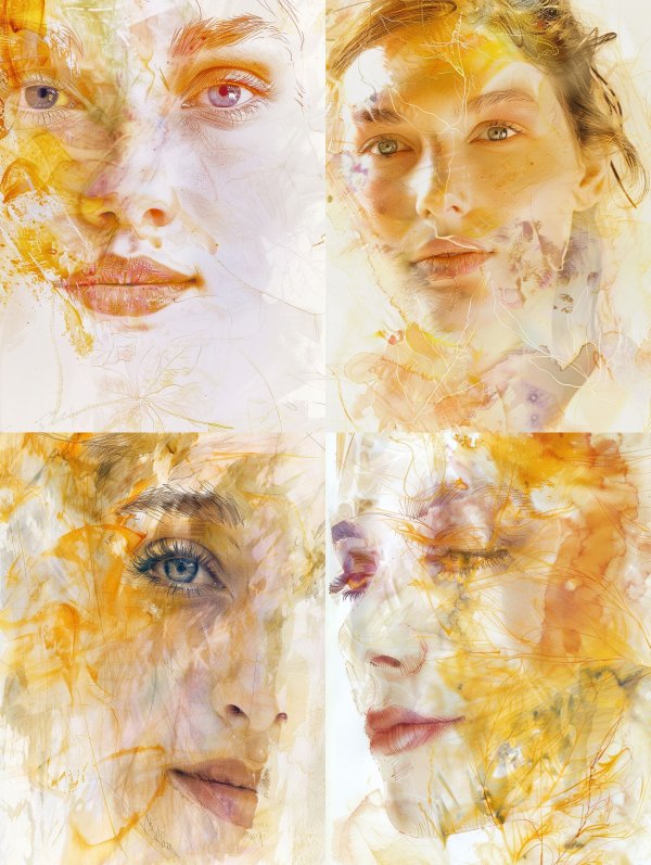 Golden Echoes of a Woman's Soul