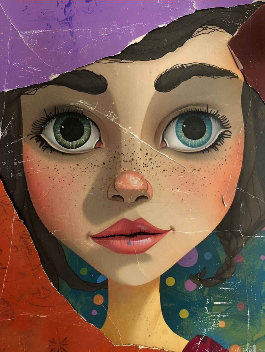 Whimsical Stylized Female Portraits - Image 4