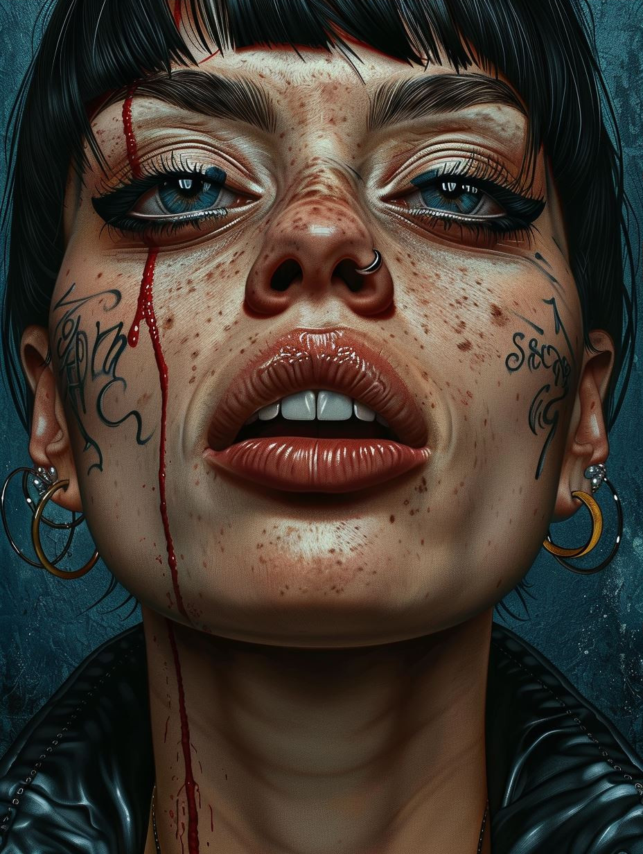 Fragmented Portraits of Digital Sorrow - Image 3