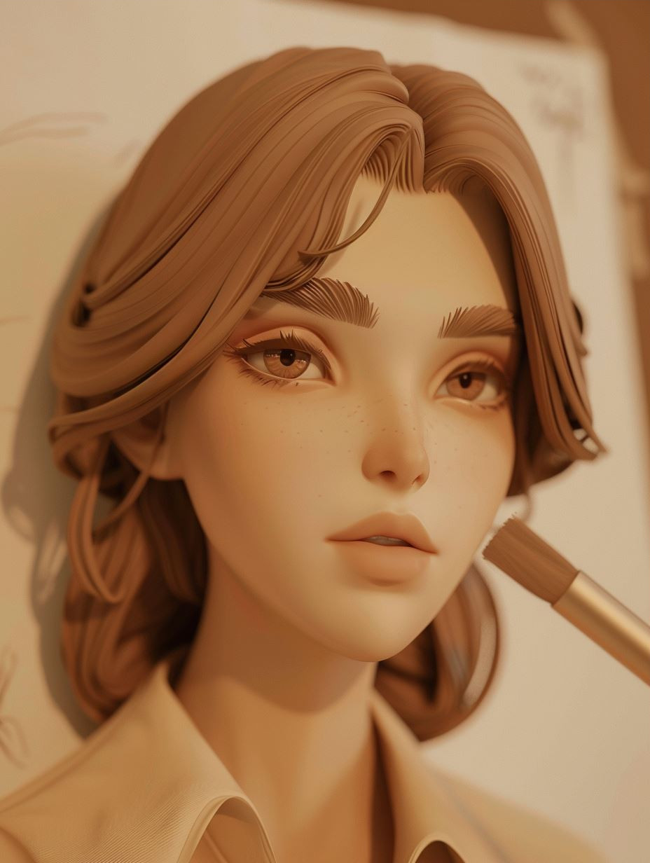Soft Porcelain Digital Portraiture - Image 3