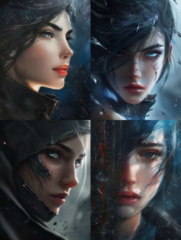 Mystic Shadows of Ethereal Women