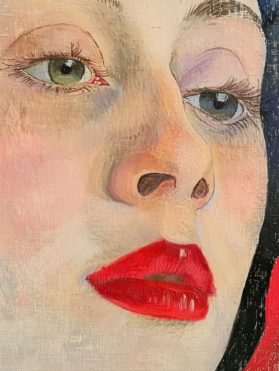 Four Perspectives of a Painted Gaze - Image 4