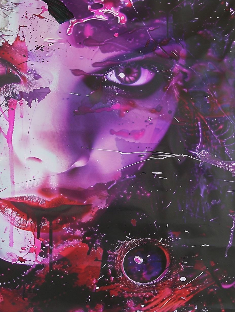 Neon Ethereal Gaze - Image 4