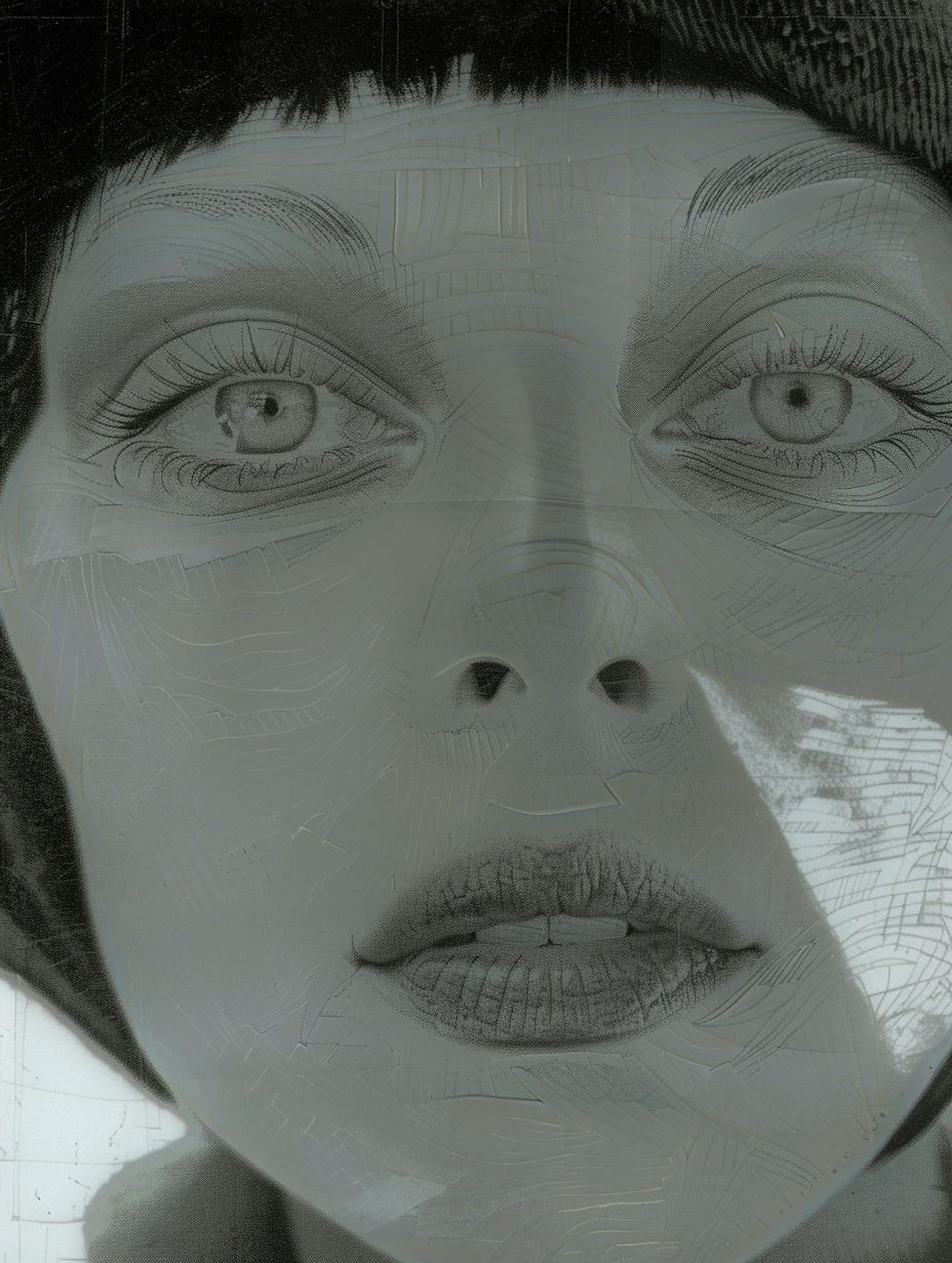 Ethereal Monochrome Digital Portraits - Image 4