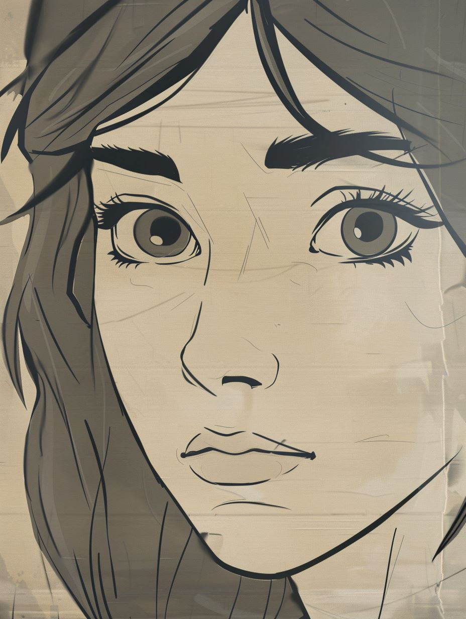 Melancholic Digital Portrait Studies - Image 1