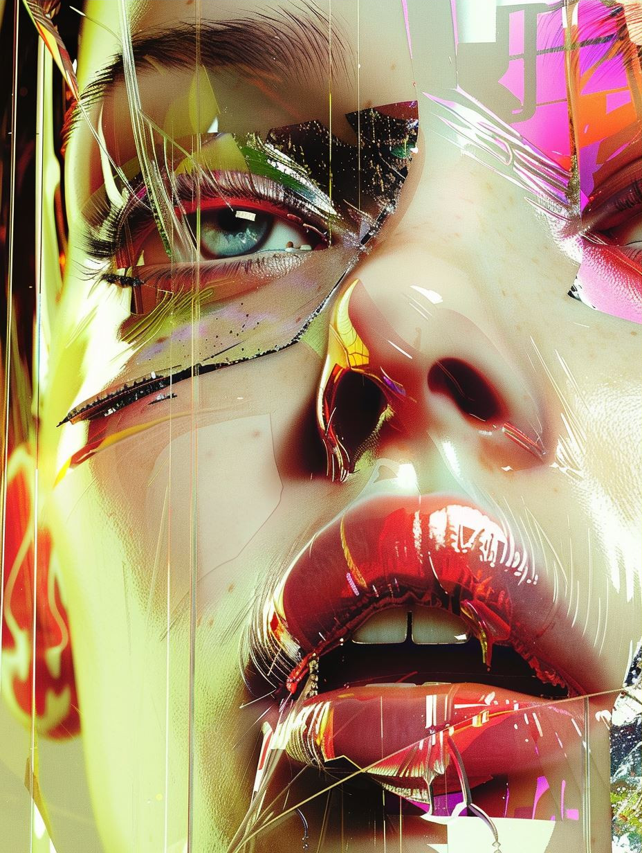 Fractured Visions of Digital Beauty - Image 3