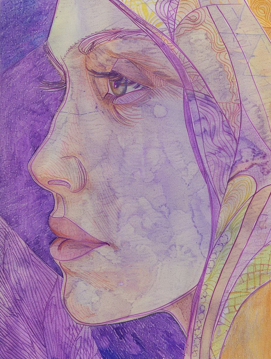 Violet Ethereal Gaze - Image 2