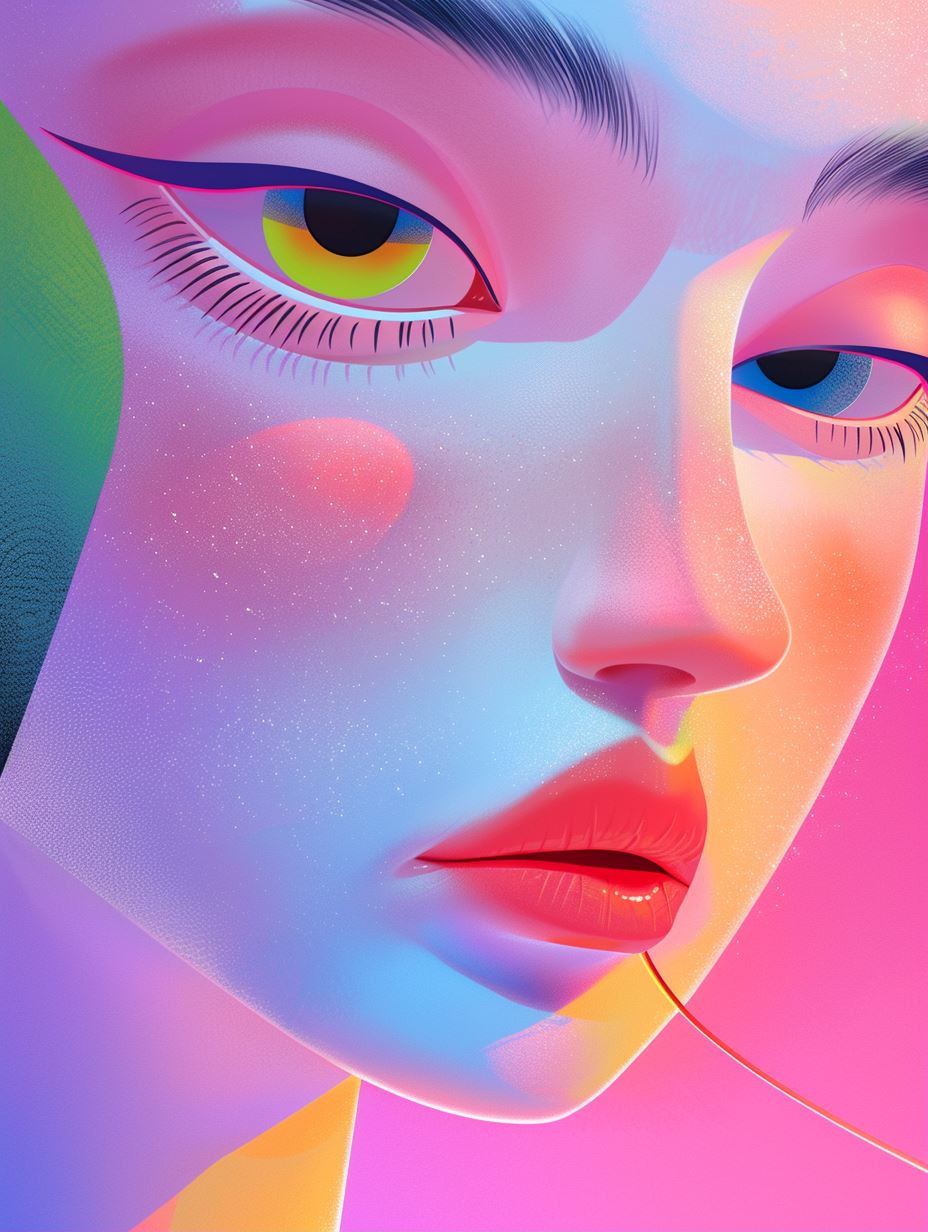 Neon Prism Dream - Image 1