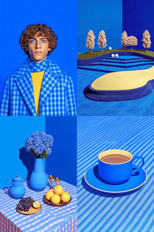 Electric Cobalt Fashion