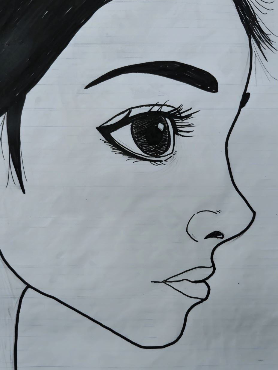 Faces of Expression: A Digital and Pencil Study - Image 3