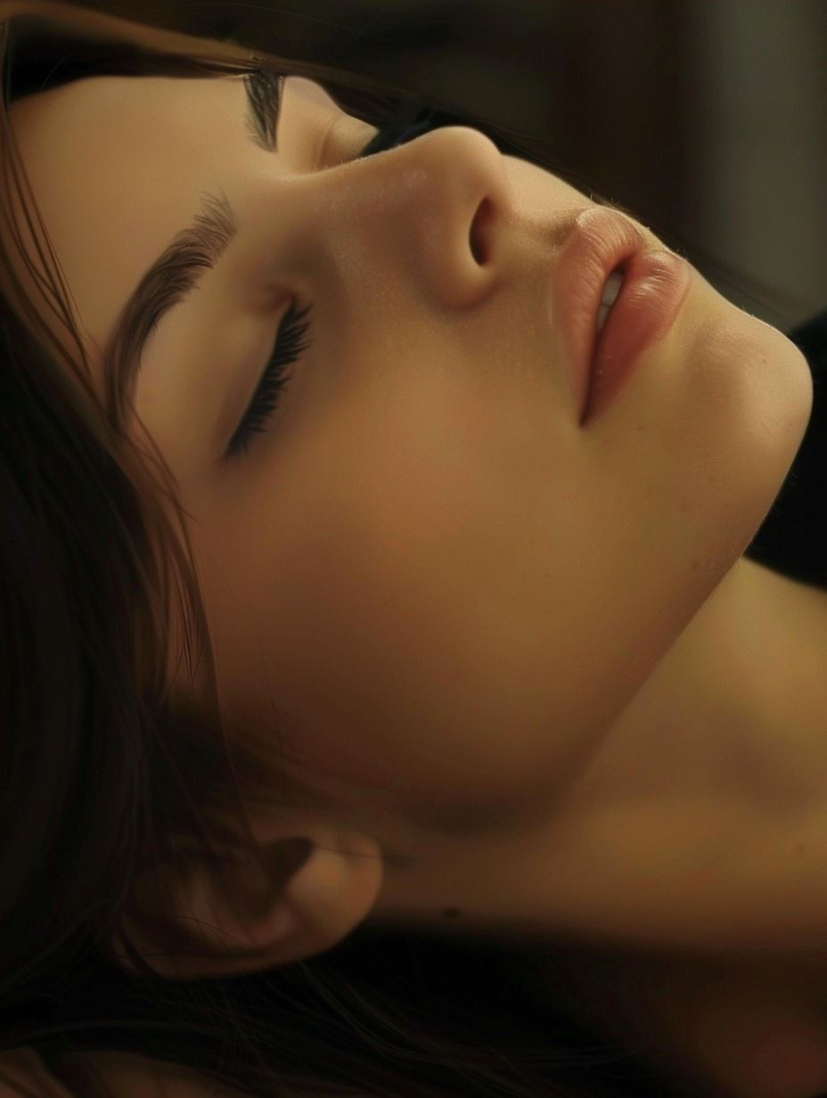 Serene Gazes: A Study of Feminine Grace - Image 4