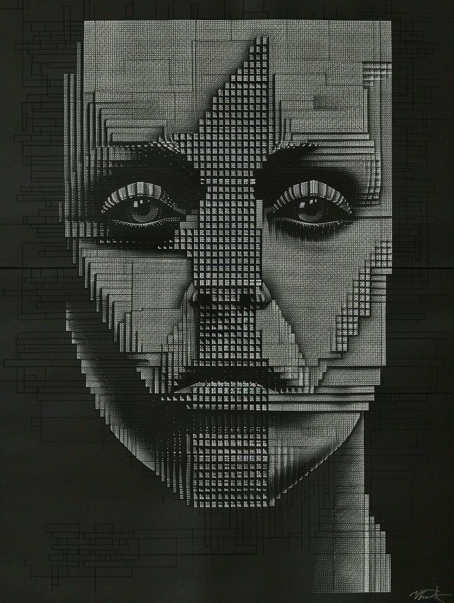Digital Fragmentation of Human Form - Image 3