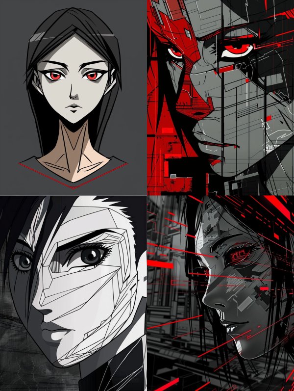 Crimson Gaze Noir Anime