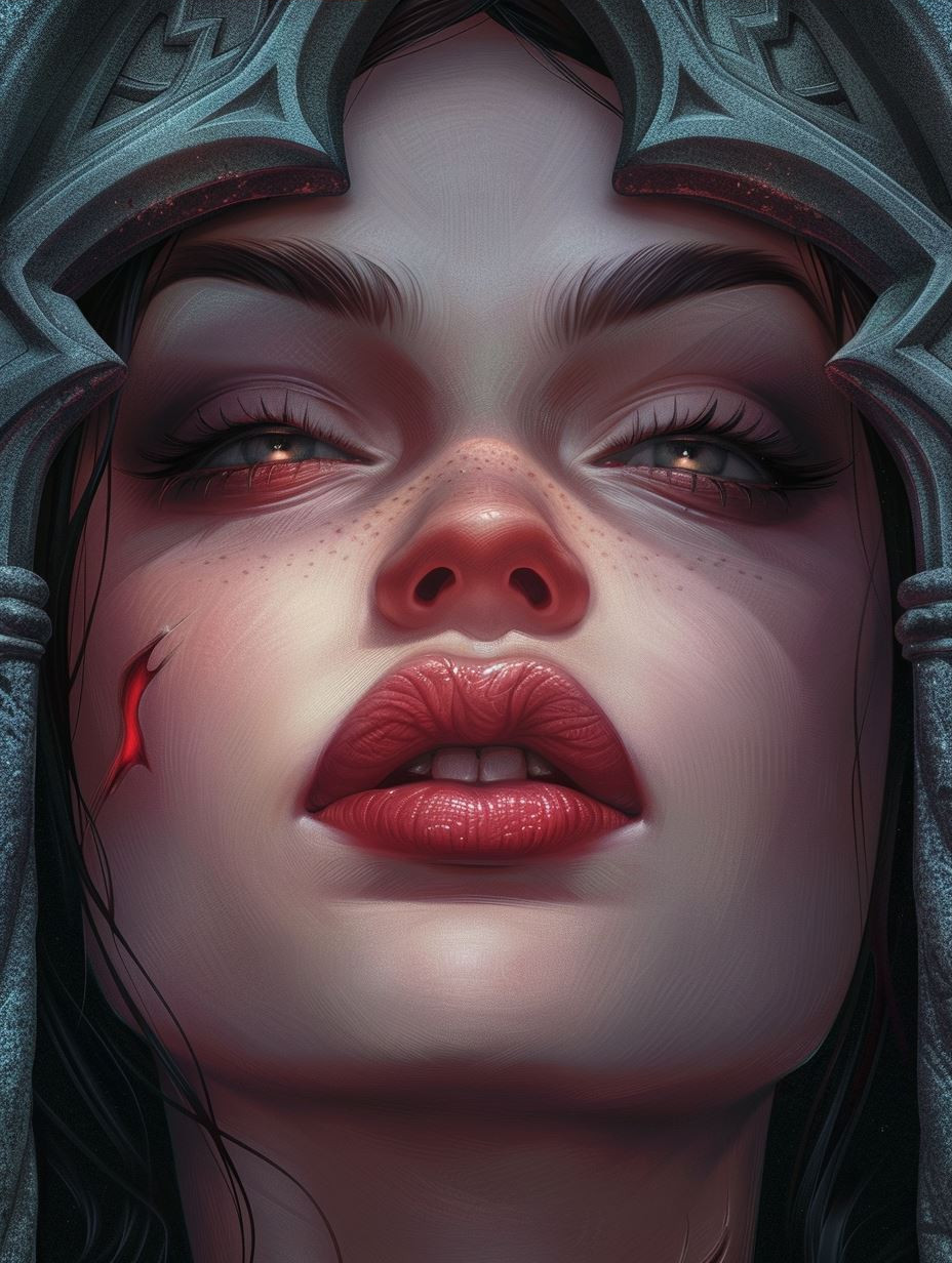Ethereal Gazes of Dark Elegance - Image 3