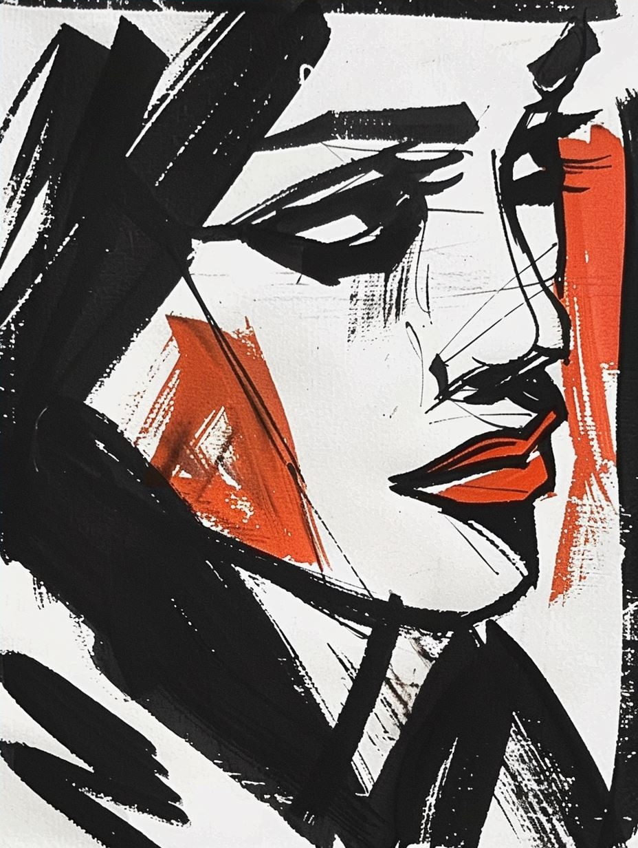 Abstract Expressionist Urban Portrait - Image 4