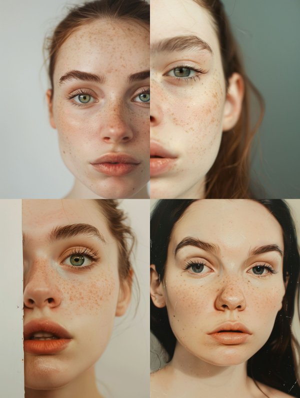 Natural Beauty Skin Portraits