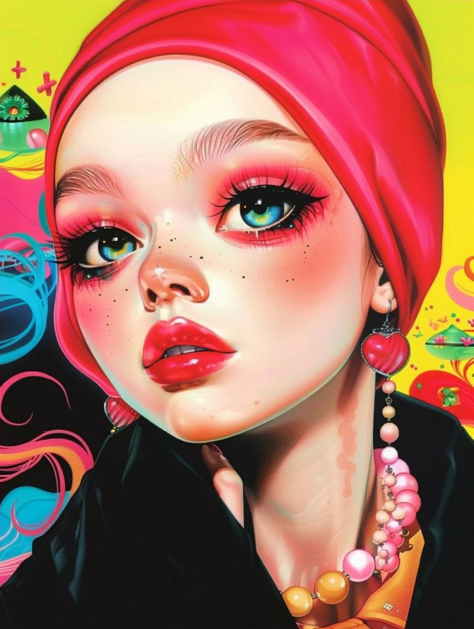 Vibrant Visions of Digital Beauty - Image 4