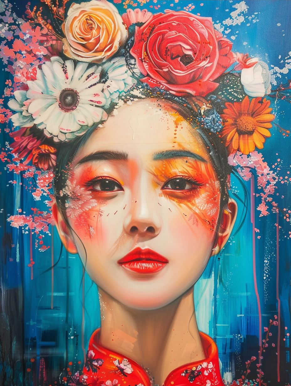 Vibrant Surrealist Digital Portraits - Image 3