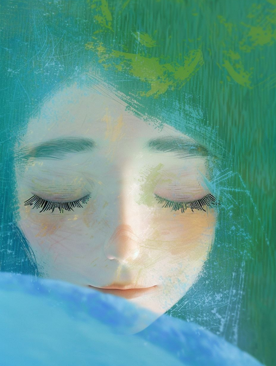 Ethereal Dreams in Azure Hues - Image 3