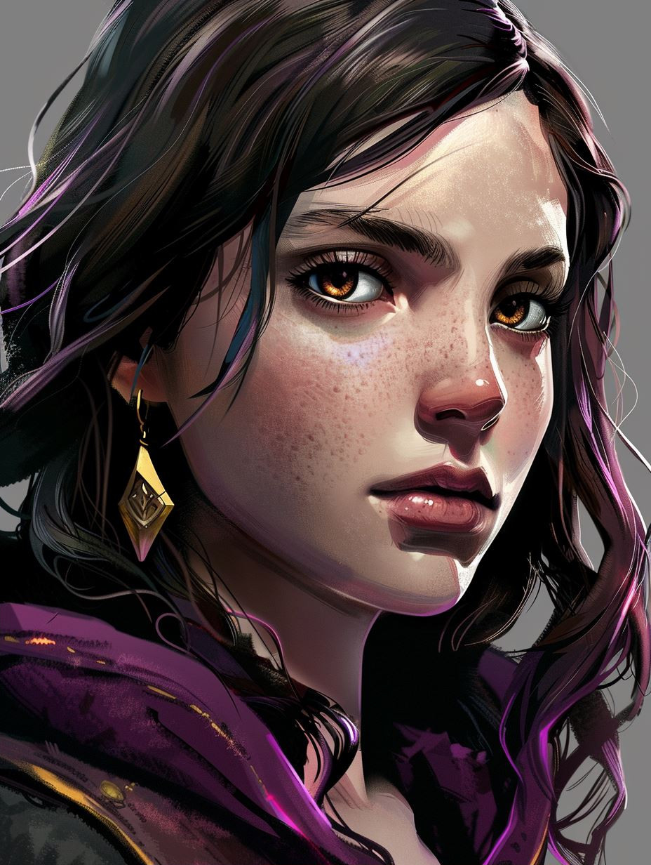 Mystic Sorceress Character Concept Art - Image 2
