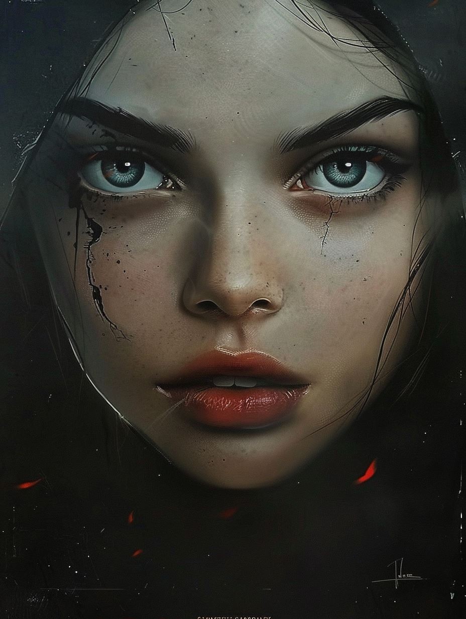Fragmented Gaze of Silent Sorrow - Image 2