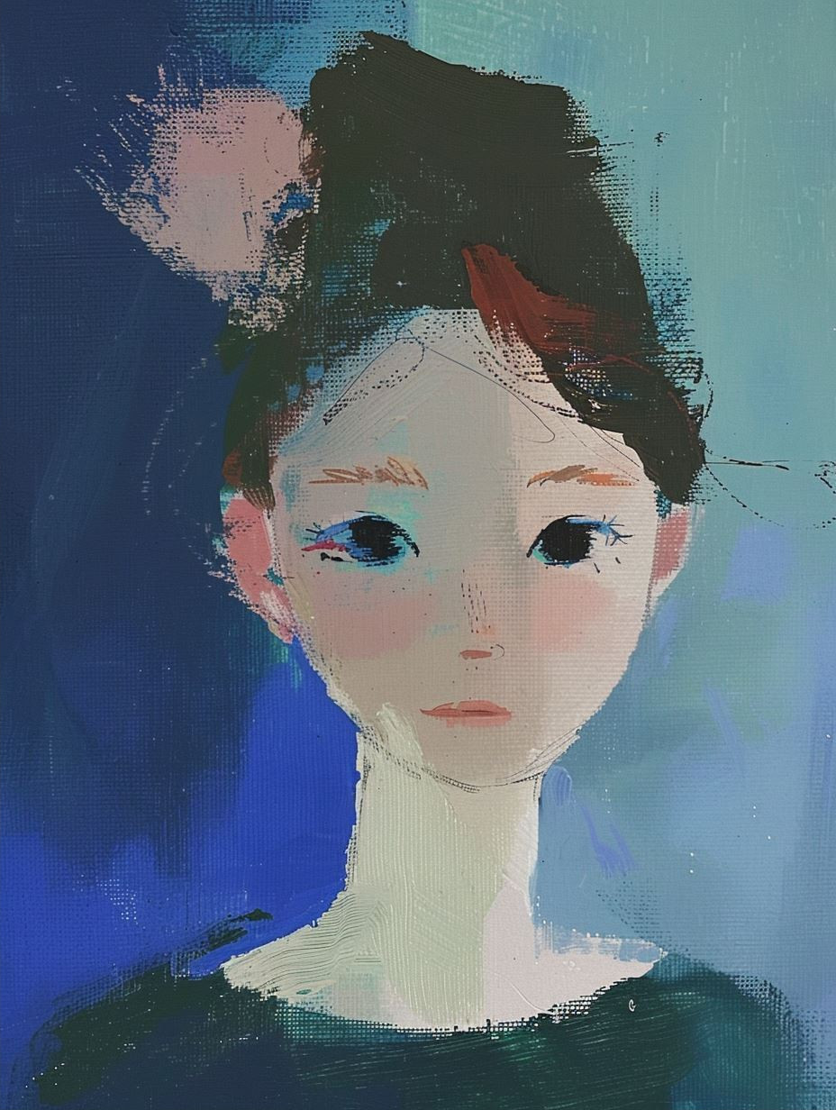 Ethereal Portraits in Cool Tones - Image 2