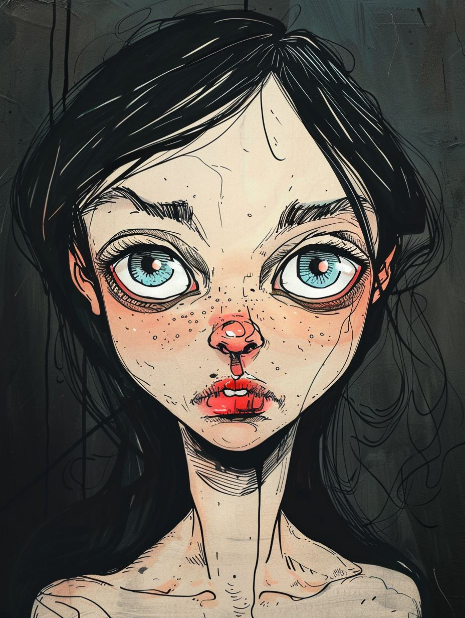 Soulful Gazes: A Study in Expression - Image 1