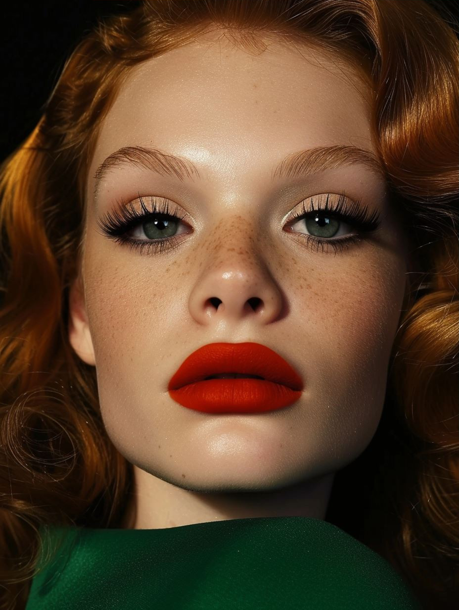 Vintage Glamour in Golden Silk - Image 3