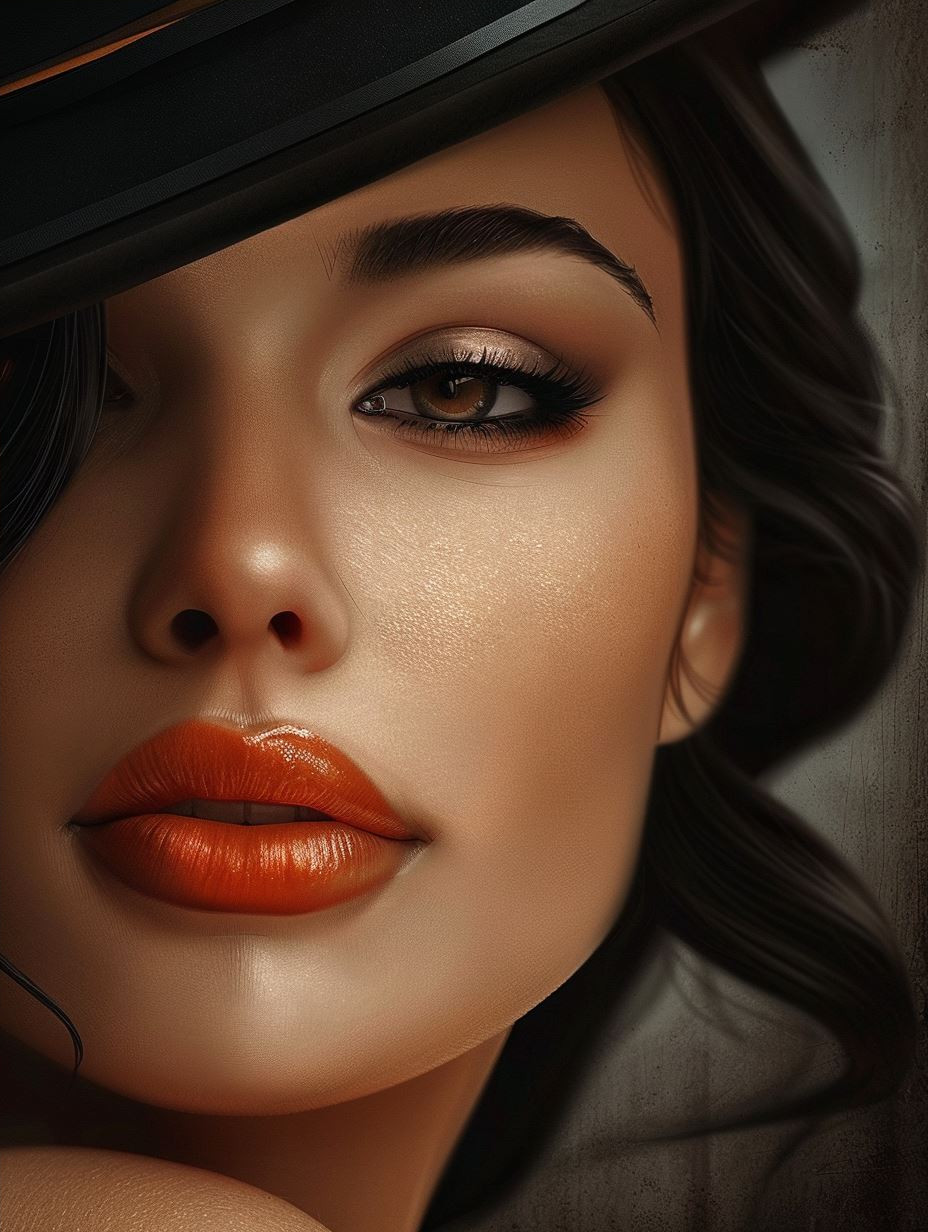 Golden Hour Glamour Portrait - Image 4