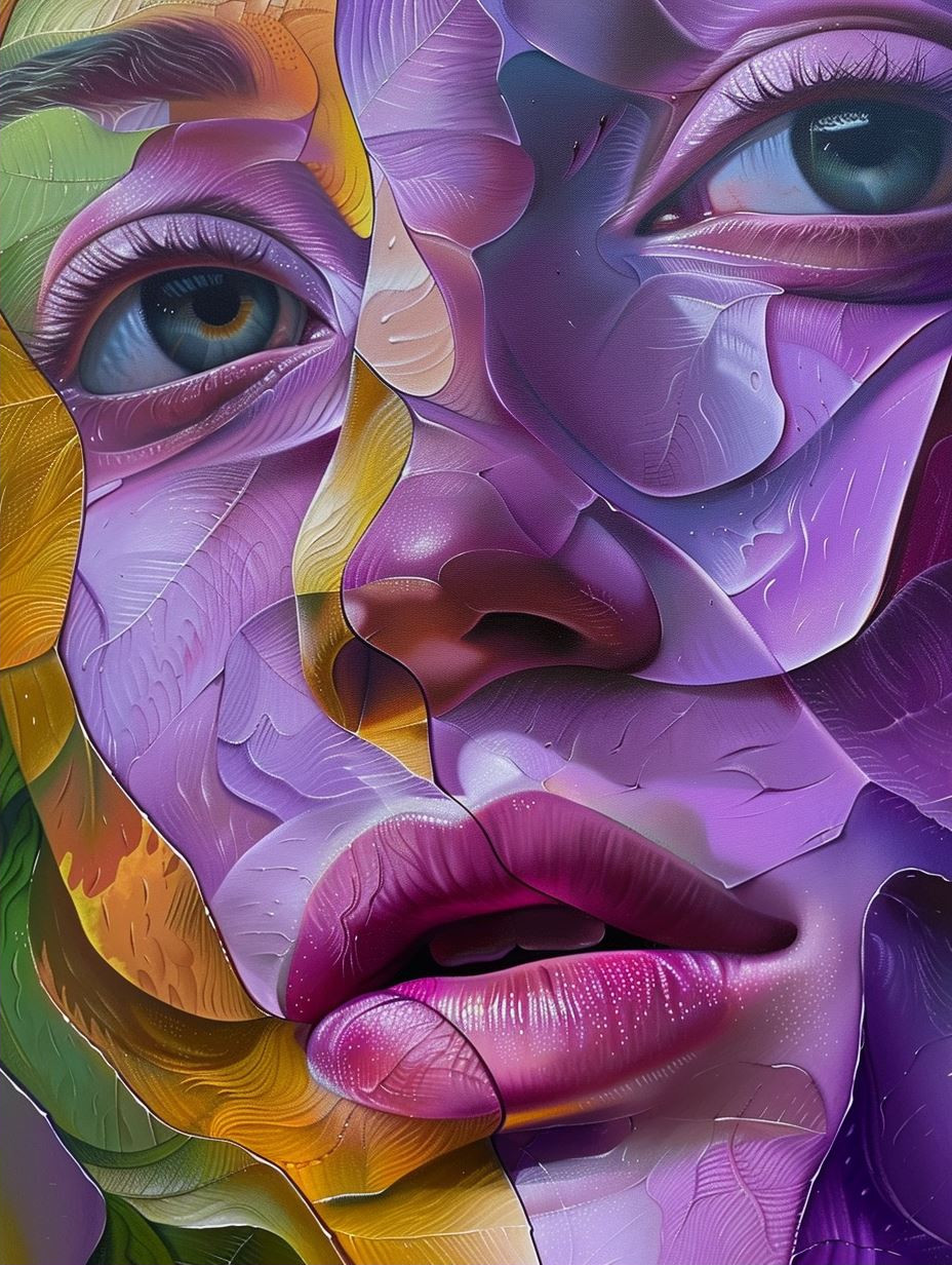 Liquid Prism Ethereal Portrait - Image 2