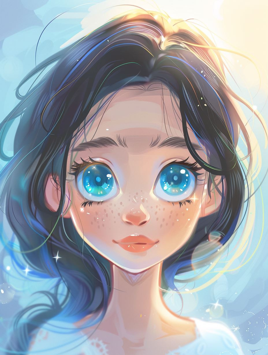 Ethereal Gazes: A Digital Art Collection - Image 1