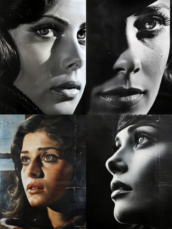 Dramatic Cinematic Noir Portraits