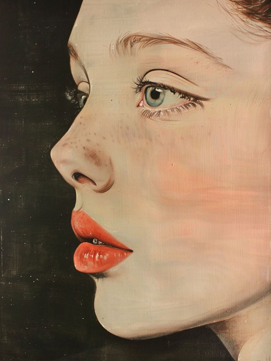 Faces of Elegance: A Portrait Study - Image 1