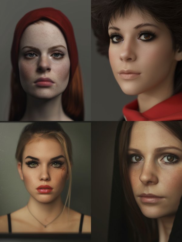 Ethereal Portraits of Quiet Intensity
