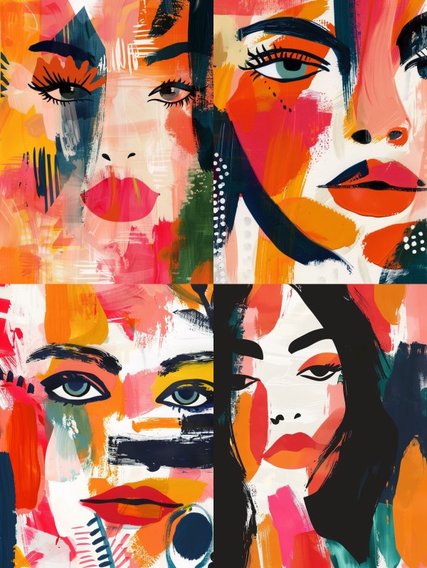 Vibrant Visions of Modern Womanhood
