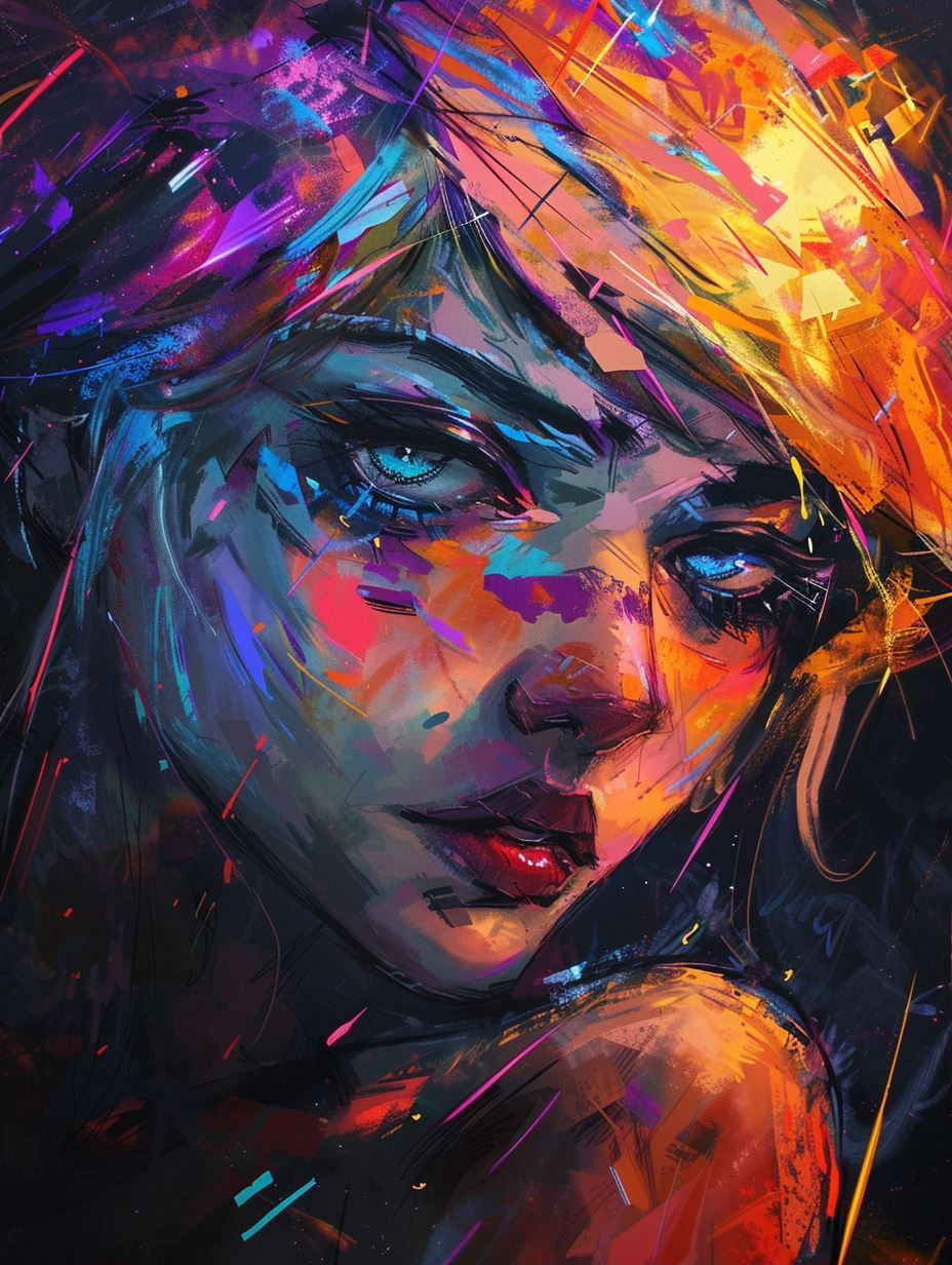 Neon Dreams of Digital Souls - Image 1