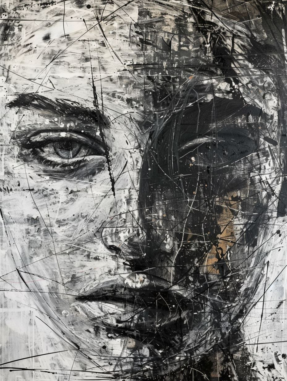 Fragmented Souls in Monochrome - Image 1
