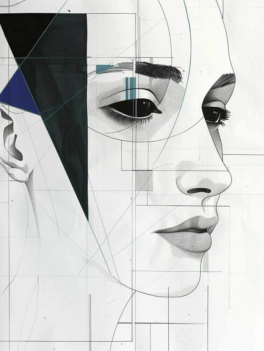 Geometric Visions of Feminine Beauty - Image 3